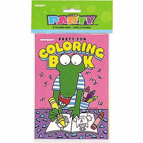 Kids Unicorn Themed Puzzle Book Activity Fun Colouring Books Party Loot Bag